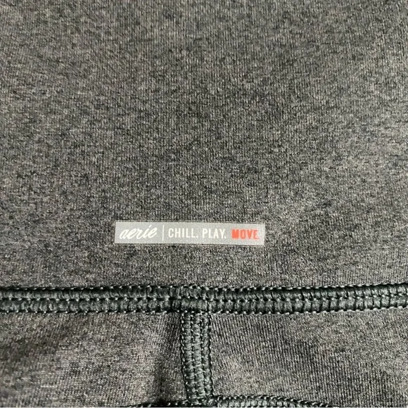 Aerie Women's Gray Chill. Play. Move 7/8 Legging - Picture 8 of 10